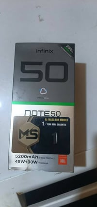 انفنكس نوت 50 • ملحقات كاملة • نظافة ٩٨%