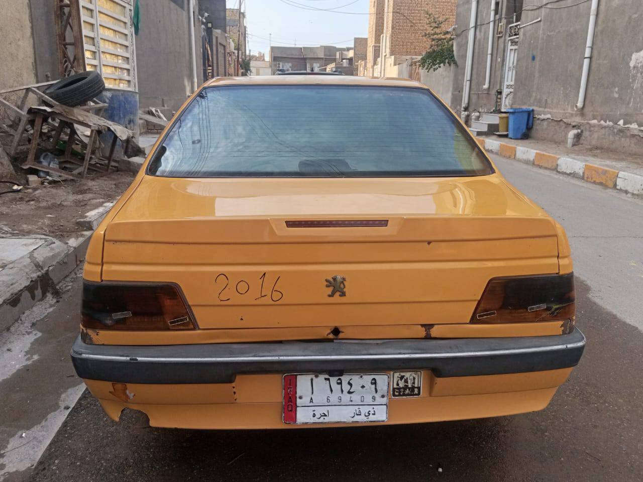 سلام عليكم بيجو أكد موديل 17 البيع او لمروس
سياره مكفوله من ضربه وصبغ والتبديل فقط خياسات بصيطه خارجيه  كير ومحرك كارتون تبريد شرط براد حداديه كارتون 100/100 تخم تاير جديد باتري جديد شاشه وسستم سماعات مفوللات جام كله يصعد وينزل قايشات جدد داينمو وتايمن سياره شرط ماعوزها برغي وترايك وين ما يعجبك  
ماشيه 160لف فقط 
وراعيها بناصريه وشرط الوكاله سنويه ساقطعه بل 22ومطلوبه فقط 200 هيئه 
سعر 34بيها مجال قليل 
***********بي واستاب 
***********فقط تصال 
مكاني ناصريه سوق شيوخ
