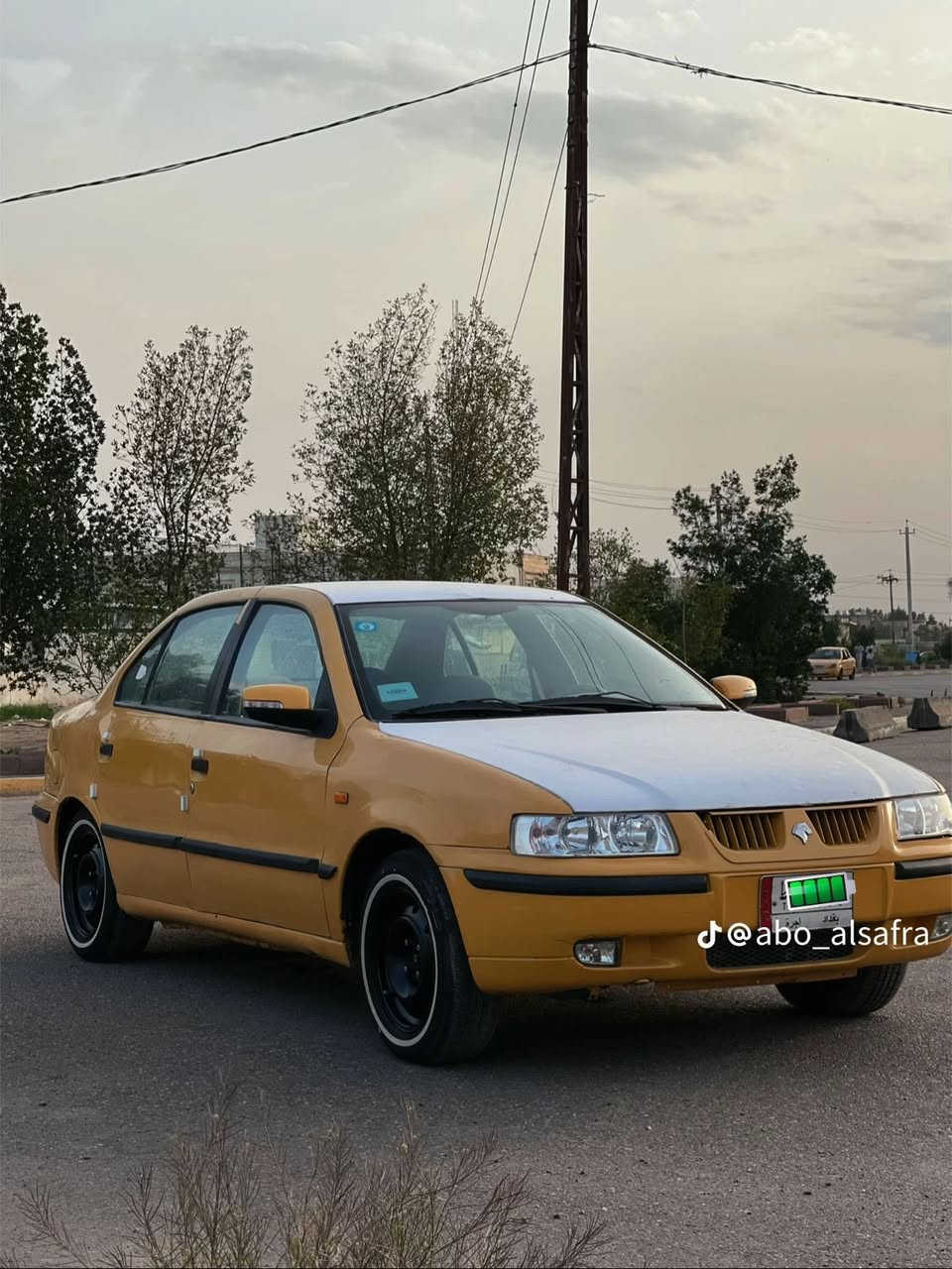 سلام عليكم سمند موديل 11 مكينه وكير جديده صدر جديد تبريد جديد سياره جازها على اخر حباي مصفره هيئه وغرامات مكاني بغداد الشعب السعر 33 بيها مجال  ***********
