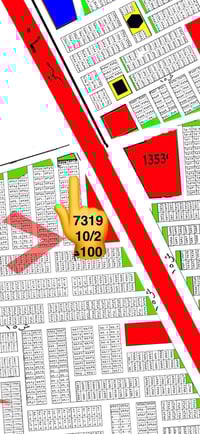 أرض للبيع • مقابل شارع ٦٠ • ١٠٠م