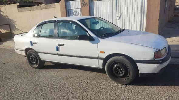 نیسان بریمەر 
مۆدیل 1991 سندوق 
حەجمی مکینە 16V کابریتە 
گێڕو مەکینە بەشەرتی هەزار فیتەر 
لایت و بەگلایتو فڵچەو چواری و دوجام کارەبای ئیشەکات 
سەیارەکە تابڵێی جوان و بێ مەسروفە تەنها تایەی دوای سایەقی دەنگی بۆڵبرینی تیایە 
ڕەقەم دیـالە ی سەنەوی سەوز 
ڕەقەم ئەڵمانی 
بەشەرتی کەفیلی ماڵی مەدەنی و دزیاری و ئەوەلیات ئەیفروشم 
خۆم هاتوچۆی کەرکوک و دوزی پێ ئەکەم کێشەی نیە 
 نرخ 13وەرەقەو مەعامەلەیەکی زۆر کەمی تیایە 
تکا ئەکەم مشتەری نیت پرسیاری مەکە و چات مەنێرە بزانم مشتەری نیت جوابت نادەمەوە 
لەگەڵ رێزم بۆ هەمو لایەك 
ژ..م ــــــ***********
*********** شمشمل
