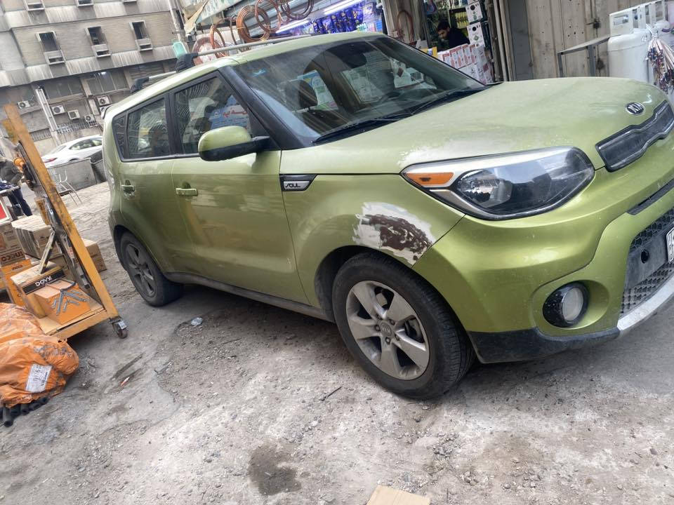للبيع كيا صول وارد امريكي موديل 2017
محرك 1600 GDi كير At ،ماشيه 93 الف
ميل ، بدون ايرباك بدون دواخل ليبل واحد
كل السياره ، بيها 5 قطع صبغ  مال حادث
امريكا ، سعر 105ورقه و بيها مجال بسيط
صور الحادث مرفقه مع الصور رقم بغداد
باسمي 

***********

