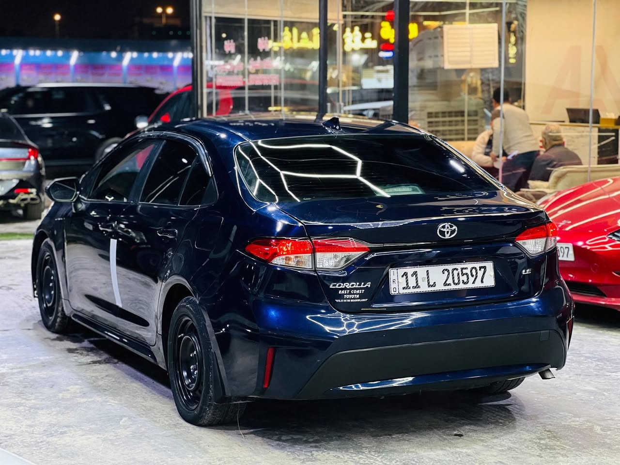 السلام عليكم اول شي نذكر رسول الله وأل بيته.
السياره كورله وارد امريكي .
الون: نيلي.
محرك السياره : 1800
السياره رقمه بغداد .
عداد المسافه 71000ميل
موديل السياره 2022.
حادثه فقط قطعه واحده.
مواصفاتها تحكمات ستيرن قياده ذاتيه عداد تحديد السرعه رادار امامي كامره ليليه مصابيح زنون شاشه كبيره.
ومع كل هذا تخم ويلات اسود.                                          والسعر بل خاص او الاتصال على الوتساب .                صاحب المعرض1: علي الكرعاوي:                            صاحب المعرض2: مصطفى شعبان:                                     الرقم المعرض  : ***********.
