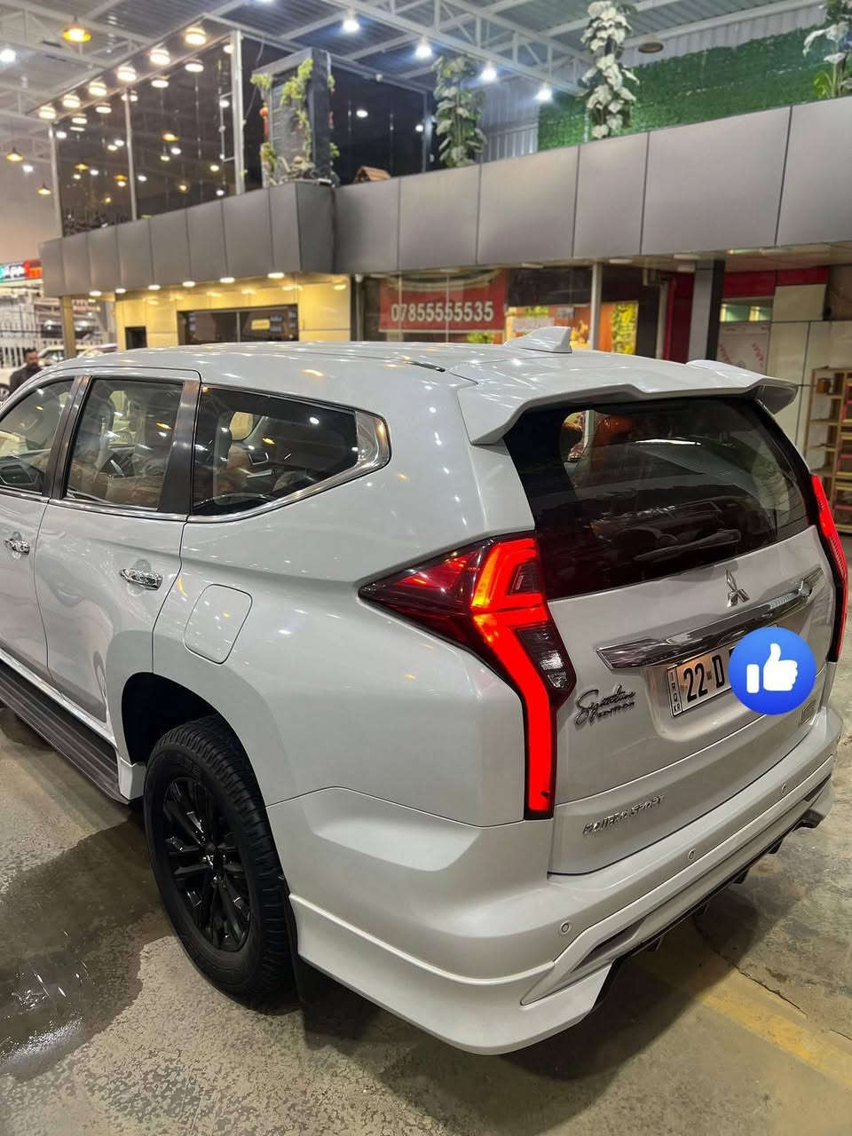 ماشاء الله 🧿 🧿 
للبيع باجيرو سبورت 2020  فول للأخير فول الفول 
لسياره مكفوله كفاله حته من الشخط
🥰رقم مميز  
رقم اربيل الدولي
تحويل ثاني يوم
ماشيه 49الف
سبير ما نازل كاعيات وغراض شركه كلها كامله
بصمه + بصمه ابواب
فتحه سلايت
شاشه
سايد بريك بصمه
نضام اوتو هولد
كشنات جلد
شاشه كبيرة
كامره خلفيه
اريل نفكيشن
دوس بلاك
تحكم استيرن جهتين
شفتات استيرن
ترحيب 
كروز سرعه
قياده ذاتية
مري شفط كهربائي
يدات نيكل
اشاير بل مري
لدي نهاري
مخارج اوكس يوئس بي
رادار امامي
حساس امامي
حساس خلفي
٧ راكب
٣ قطع تبريد
6 ستندر
كير 8 نمر
فور ويل4×4
نضام تزحلق
نضام المنحدرات
نضام مانع انزلاق
لايت LED زنون
المكان صلاح الدين الضلوعيه
تحويل ثاني يوم

السعر ممتاز جدا ومناسب اتصل وتدلل
رقم ***********
