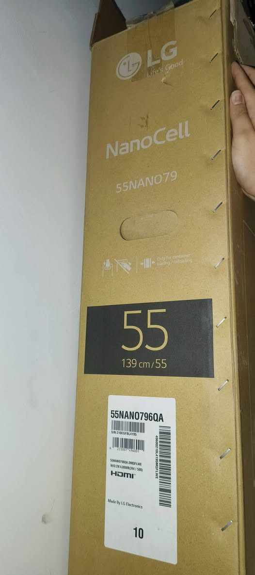 السلام عليكم  شاشه  LG Nanocel  حجم 55   4k
144 هيرتز  العنوان بغداد السعر 650


**إذا كنت صاحب هذا الإعلان وتريد حذفه لأي سبب، رجاءا أرسل رسالة إلى الدعم الفني**