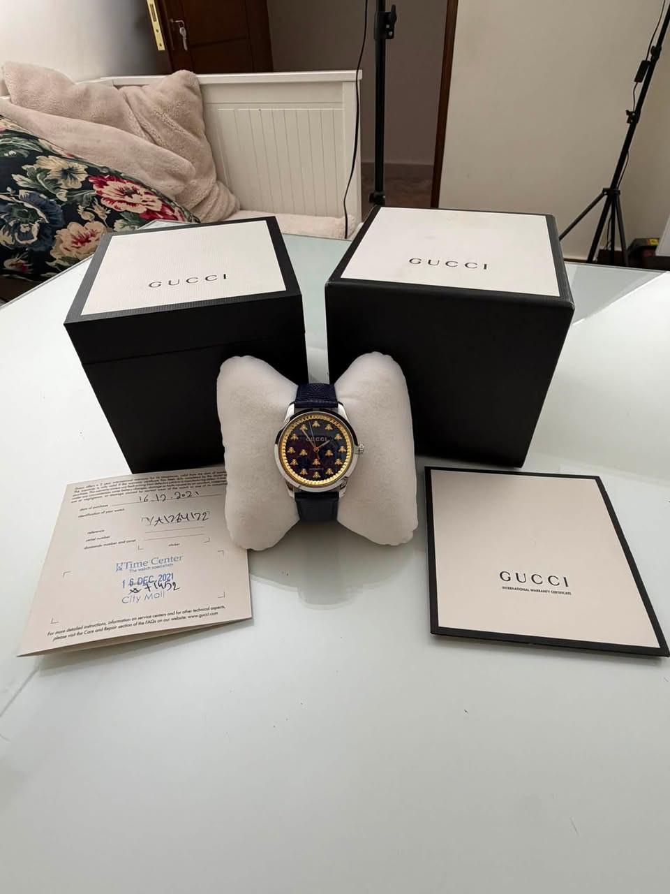 ساعه نسائيه سويسريه اصليه 100% نوع Gucci جديده غير مستعمل قطر 38 موديل حديث ماكنه اوتوماتيك كشف قفل ومينا ذهب خالص 18k مينا حجز كريم نوع لبيس السعر المطلوب 600 دينار اردني للتواصل على الخاص او على الرقم 0785261118


**إذا كنت صاحب هذا الإعلان وتريد حذفه لأي سبب، رجاءا أرسل رسالة إلى الدعم الفني**