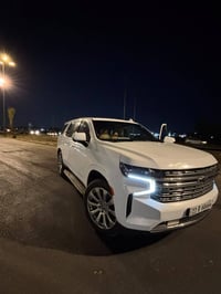 تاهو 2022 بسمي حادث موضع  جاهزة وارد امريكي السعر 350000 ثلاثة ونص شدة...
