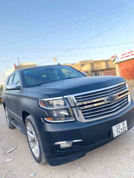 اسلام عليكم تاهو للبيع موديل 16 ماشيه 150 صبغ حزام معجون الجاملغ الخلفي السيارة  PPF اضافه انارة داخليه روز رايز السعر 255 مكاني بغداد تحويل ثاني يوم *********** واتساب
