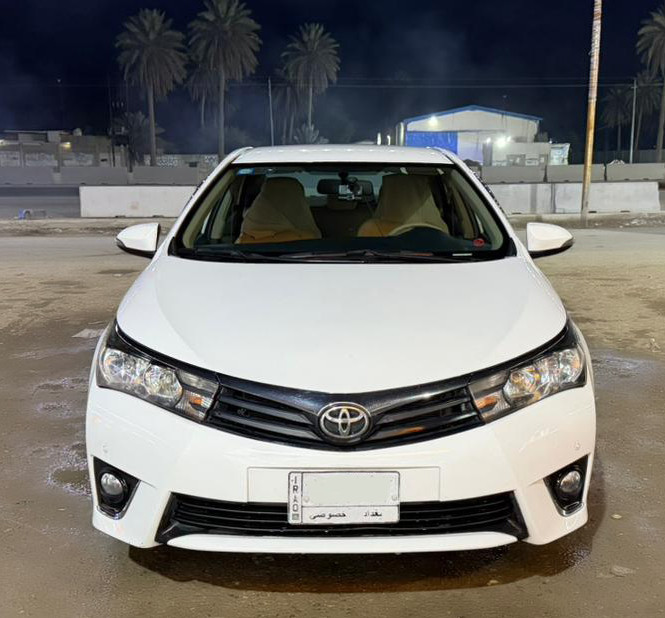 السلام عليكم... كورلا خليجية 2015 استلام الشركة العامة لتجارة السيارات والمكائن استلمتها من البصرة سنة 2017 محركها 1600 وفيها نظام الايكو

ماشية 98 الف كيلو سيارة صار بيها حادث وبدلت جاملغات 2 الخلفية اصليات مال تفصيخ وايضا يوجد صبغ قليل جدا في خشم البنيد والباقي مكفول السيارة على ايدي من 2017 ولحد الان/ سعر السيارة 135$ وبيها مجال للطيبين  غير متواجد على الفيس بوك

للاستفسار الاتصال على الرقم *********** او *********** وان شاء الله التوفيق للجميع وشكراً
