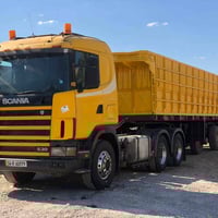 للبيع سكانيا ١٩٩٩بم ونوزل مكينه V8 530  مربوطه اجناب ثابتة 07724139615...