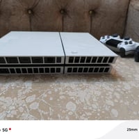 بلي ستيشن فور مهكر  باندل ابيض  500كيكا  نظام 11 جوستك عدد2 إصليات لوك...