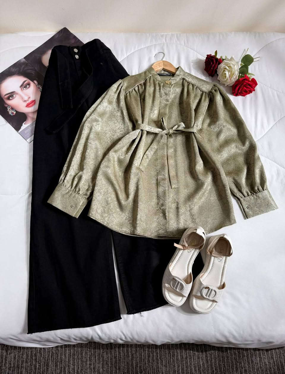 الاستفسار والحجز فقط واتساب+9647775744834
🧶🧶نوع الخامة القميص  جسيكا  البنطلون  جينز تركي  ❤️
السعر.السيت.40
المقاسات   38🌹40🌹42🌹44🌹46🌹


**إذا كنت صاحب هذا الإعلان وتريد حذفه لأي سبب، رجاءا أرسل رسالة إلى الدعم الفني**