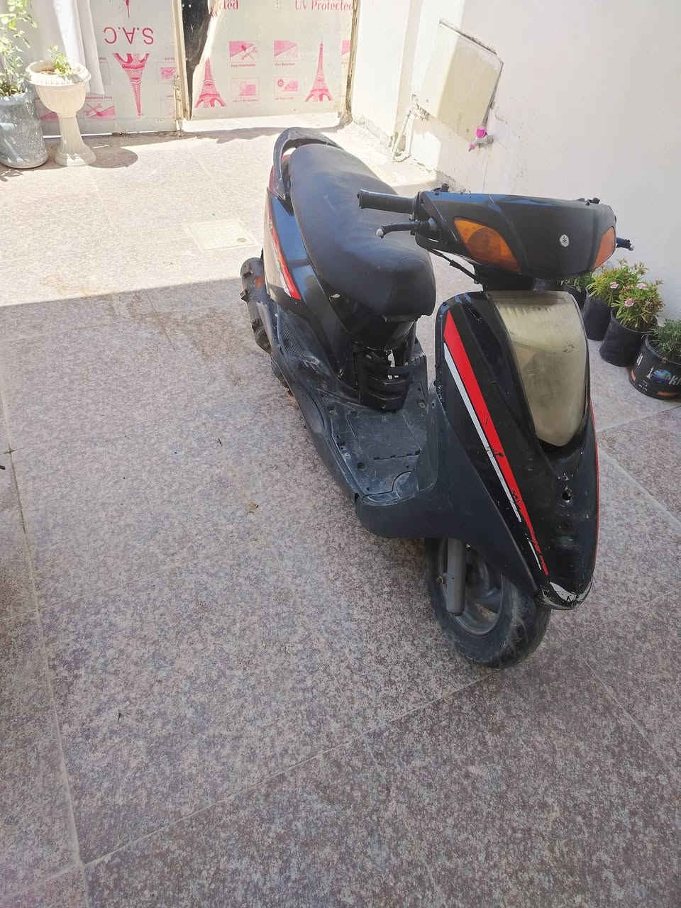 دراجه ابريز دراجه كامله نقص بس باتري هندر فقط يعني شد باتري  تشتغل مكان  بغداد غزاليه سعر ٢٥٠ وبيه مجال *********** واتساب

