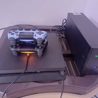 ps4 slim اونلاين ذاكرة 500  نظافة 100% لوك ستيكر مكفول لا مصلح ولا مفت...