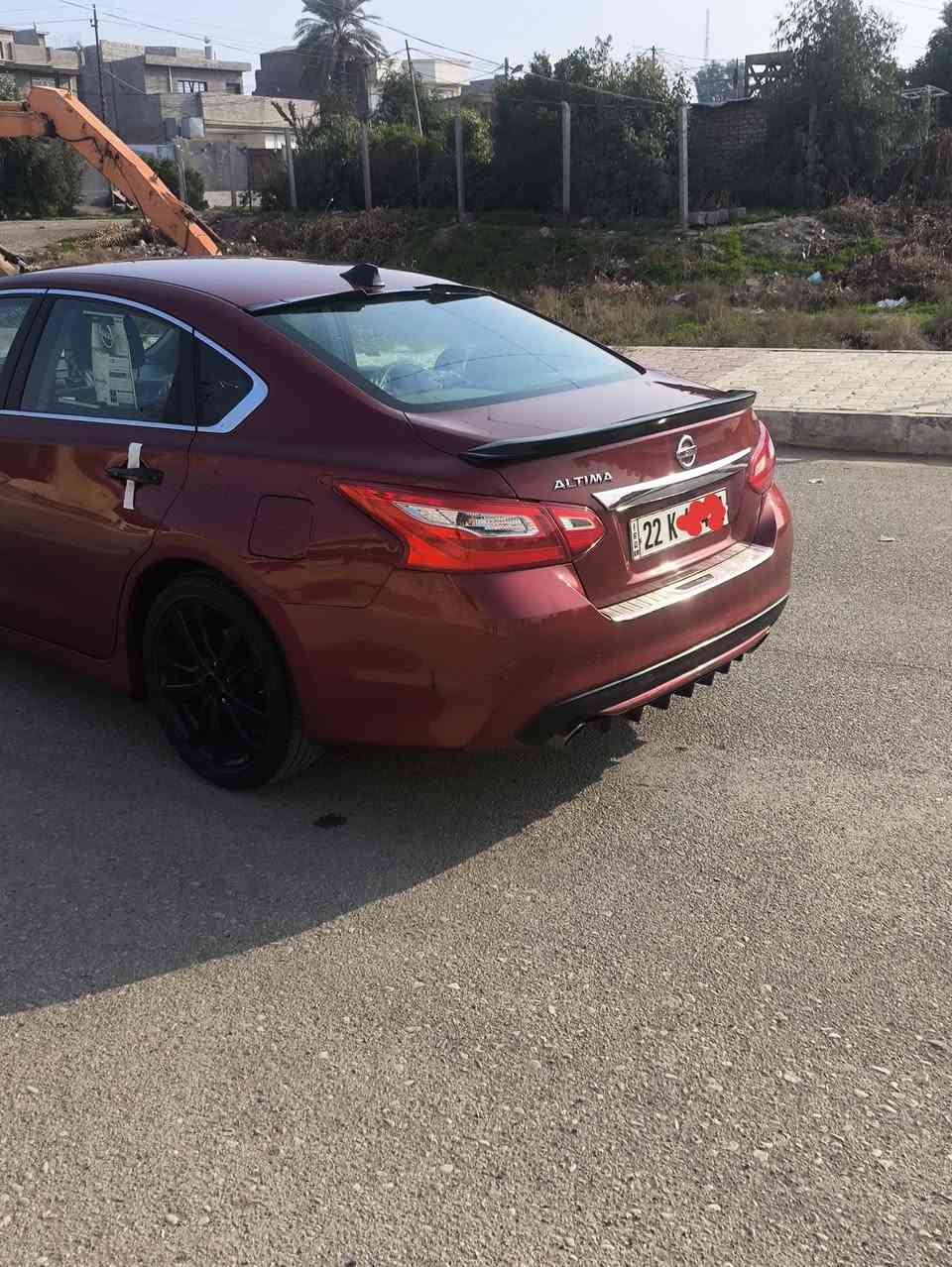 ‏NISSAN ALTIMA
موديل 2016 لون ماروني

للبيع فقط بدون مراوس بدون اقساط 

حجم محرك (2500) 4 سلندر 

كير محرك شرط مامفتوح

رقم شاصي (1N4AL3AP4GC230812)

هزه جديد رقم اربيل دولي سنويه لل 2030 جديد 

مواصفات سياره 

 فتح بيبان صندوق بصمه تشغيل بصمه  شاشة كاميره خلفيه تحكمات ستيرن طرفين وباقي مواصفات معروفه...

سياره صدر أمامي خلفي جديد كهربائيات كل شغال تبريد شغال تخم تايرات جديد 

:.3قطع بدون دواخل /قطعتين جاملغ صبغ  فقط بدون تبديل 

القطعه الثالثه بنيد تبديل فقط 

سونار بالمنشور موجود 

سعر...(110$) وبي مجال بسيط 

رقم هاتف:.(‏ 0772 973 1334 ‏ )

عنوان:. ديالى شهربان📍
