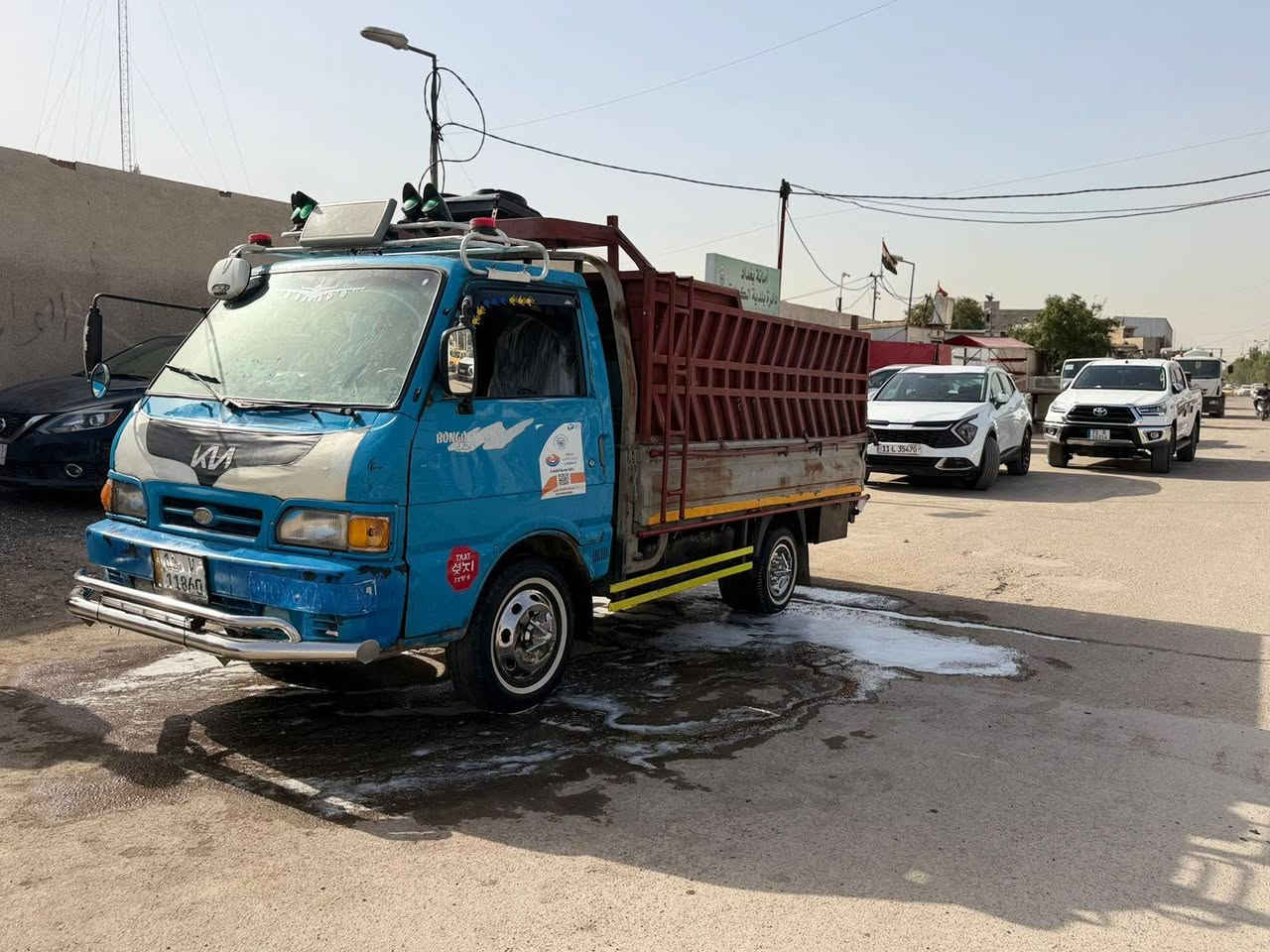 كيا بنكو 96  رقم بغداد انكليزي اكسن مسكر ويالة مسكر  مكينة 3000 السيارة جاهزة عل اخير مال شغل السعر $53 وبيهة مجال رقم الهاتف *********** ولموشراي لا يتصل المكان بغداد العماري
