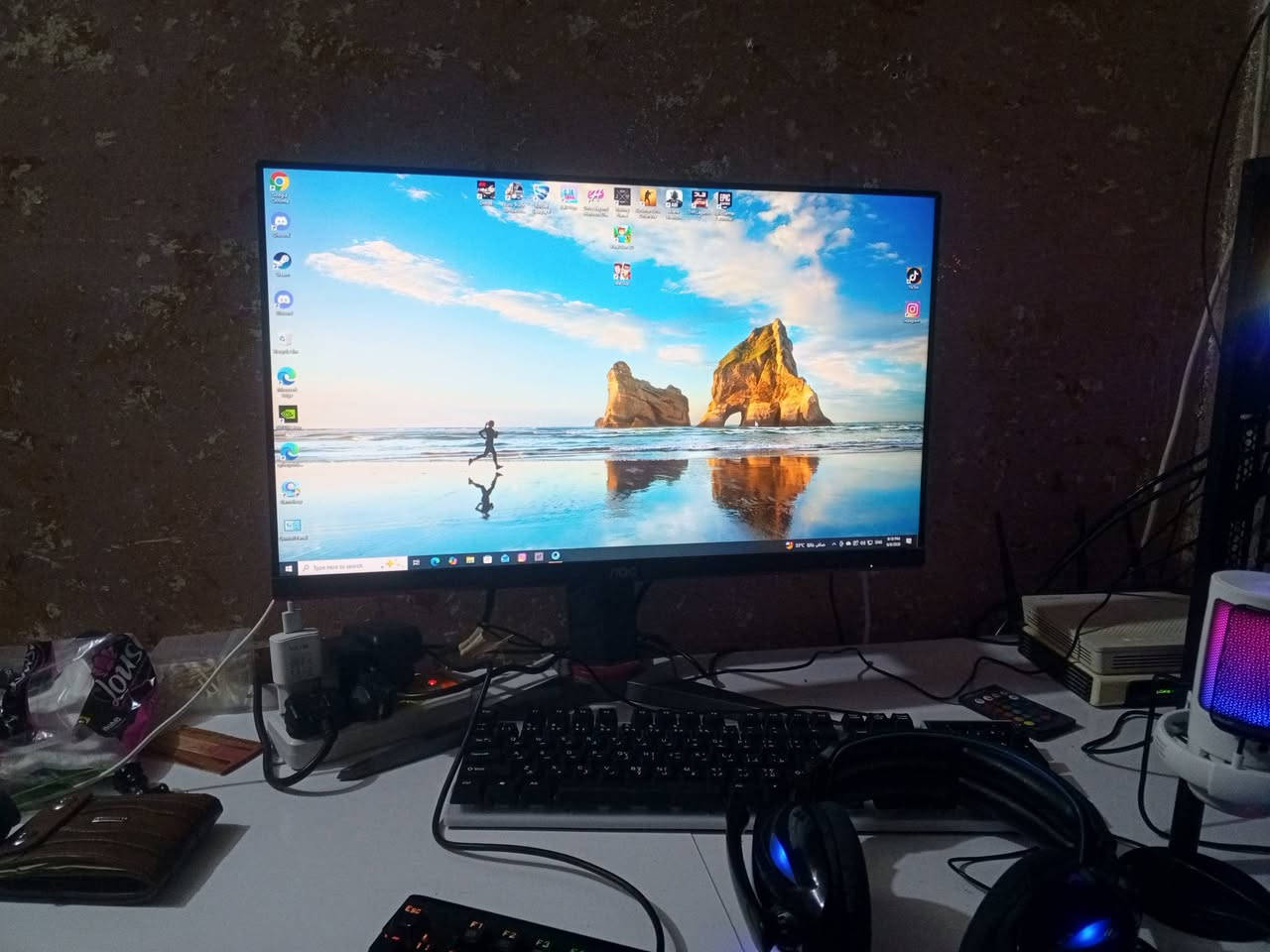 المواصفات 
المعالج R5 3600
الكرت RTX2060 6g من زوتاك
رام 8 DDR4
المذر بورد B450
التخزين hhd 600 gb
المبرد من ABKONCORE CT406W
مع شاشه حجم 24 144فريم 
و مايك كيمنك Maono DGM20
و ماوس و كيبورد ميكانيكي من ريد دراكون 
السعر 900 
عنواني بغداد


**إذا كنت صاحب هذا الإعلان وتريد حذفه لأي سبب، رجاءا أرسل رسالة إلى الدعم الفني**