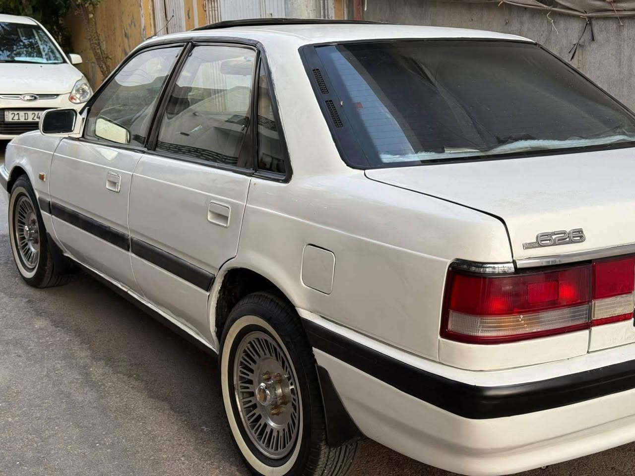 مازدا ٦٢٦ موديل ١٩٩١ 
أربع جام كهرباء مكينة ٨ وبخ 
صبغ عام جمالية كير مكينة بشرط سنوية جديد ٢٠٣٠ بأسمي شرط وكالة تحويل ***********
سعره ٣٩$ كالار, السليمانية
