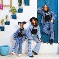 طقم أطفال • جينز رباعية • مقاسات٦-١٦