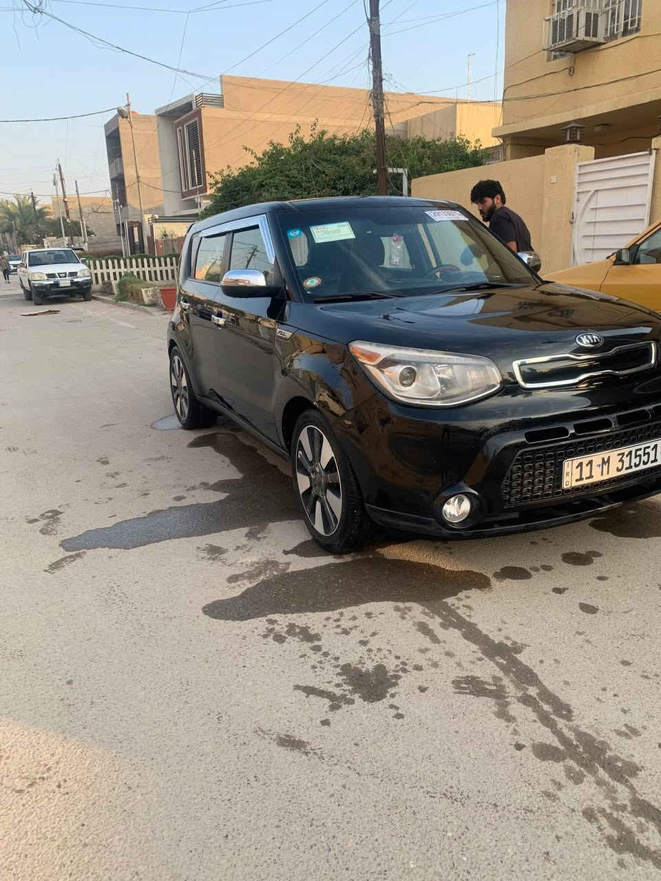 كيا صول موديل ٢٠١٤
السيارة فول مواصفات واحد على واحد
بانوراما بصمة كشنات تدفئة تبريد مري شفط 
الحادث جاملغ وبنيد 
السعر ١٠٨ وبيها مجال 
العنوان بغداد
***********
