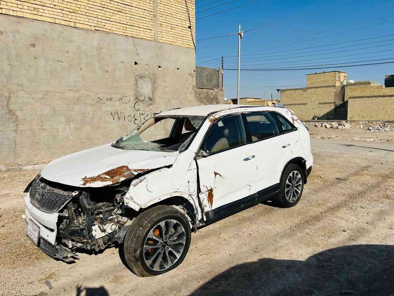 سلام عليكم للبيع كيه سورنتو موديل 2014خليجي رقم صلاح الدين مشروع وطني تحويل مباشر اخوان سياره تعرضت لحادث جفيه كما موضحه بلصور ابيع عله وضعهه سياره شغاله وتمشي 7راكب 3قطع تبريد مواصفات معروفه مكان السياره بغداد السعر 58$الاستفسار ***********
