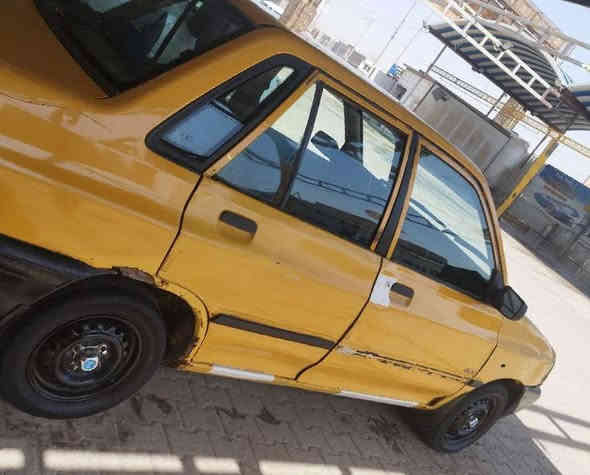 سلام عليكم (مكلف بنشر). سايبا للبيع موديل ١١ هيئة وغرمات صار ٣اشهر مصفرة  دوشمه جديدة عينه وصنيهه جدد كهربائيات كله شغاله ناقصهه زوج تايرات ومثل ماواضح الاخياس الي بلهلالات وبس. السعر ١٧وبيهه مجال
العنوان بغداد قرب علوة الرشيد 
الرقم ***********
