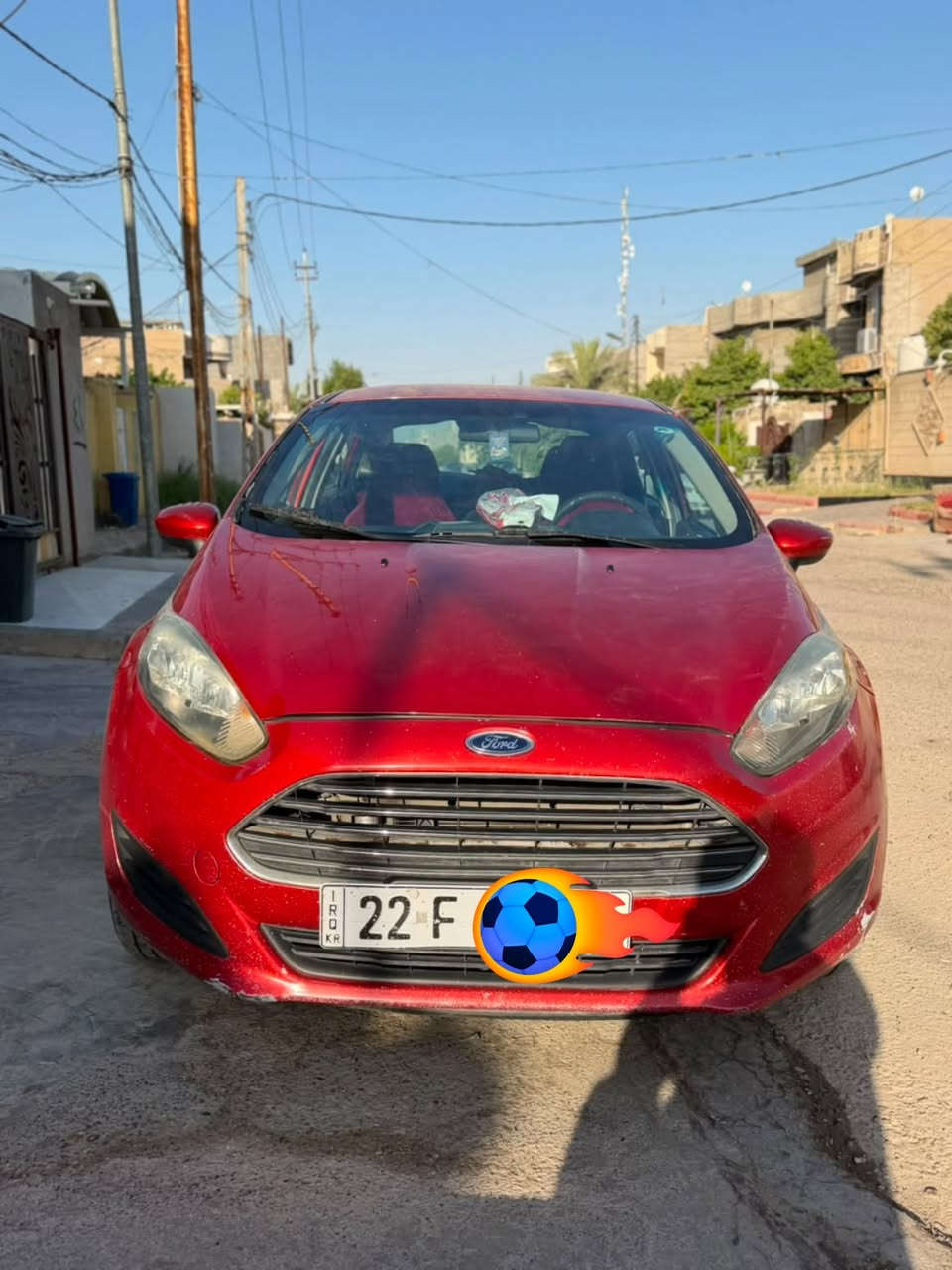 2019 FORD FIESTA, SE للبيع
السلام عليكم 
فورد فييستا ٢٠١٩ محرك ٤ سلندر ١.٦ رقم اربيل
مواصفاتها معروفة شاشة صغيرة كامرا خلفية تبريد جيد جداً دوشمة جديدة وصدر امامي خلفي جديد
وارد امريكي كلين حادثها بأمريكا موضح بالصور وبيهه طخة صغيرة بالدعامية الخلفية هنا بالعراق
صاحبها رايدهه ب٩٠ وبيها مجال 
مكلف بالنشر فقط رقم صاحب السيارة *********** 
موجود واتساب وخط.
