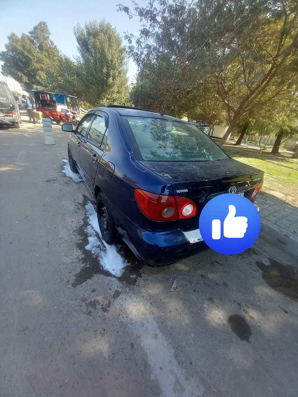 السلام عليكم
كورلا نحله وارد امريكي  2007s حادث امريكه بس جاملغ امامي بدون دواخل  ليبل واحد السياره كير مكينه تبريد لوك تخم تاير جديد فتحه شاشه رقم جديد بغداد هزه جديد السياره لوك بس جراد شويه ماشيه ١٨٠  السعر 90 وبيها شي قليل *********** وتساب
