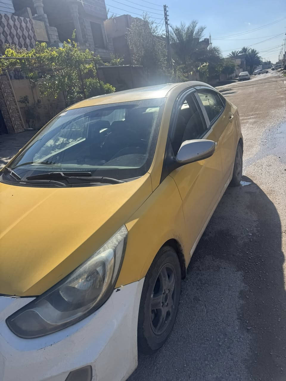 السلام عليكم ورحمه الله وبركاته 
❇️اكسنت 2011 خليجي مكفوله كفاله عامه من الضربه 
❇️سيارة خير من الله صدر حداديه كير مكينه مكفولات 
❇️قبل الصبغ لون ابيض الف دينار مذب عليها بس ستر الله 
❇️ مكانها ديالى الخالص هبهب للاستفسار *********** سعرها 77 وبيها مجال كلش قليل ولا كلوب في الدشبول شغال  كفاله سيارة من كلشي 
سيارة فتحه مكينه 1600
