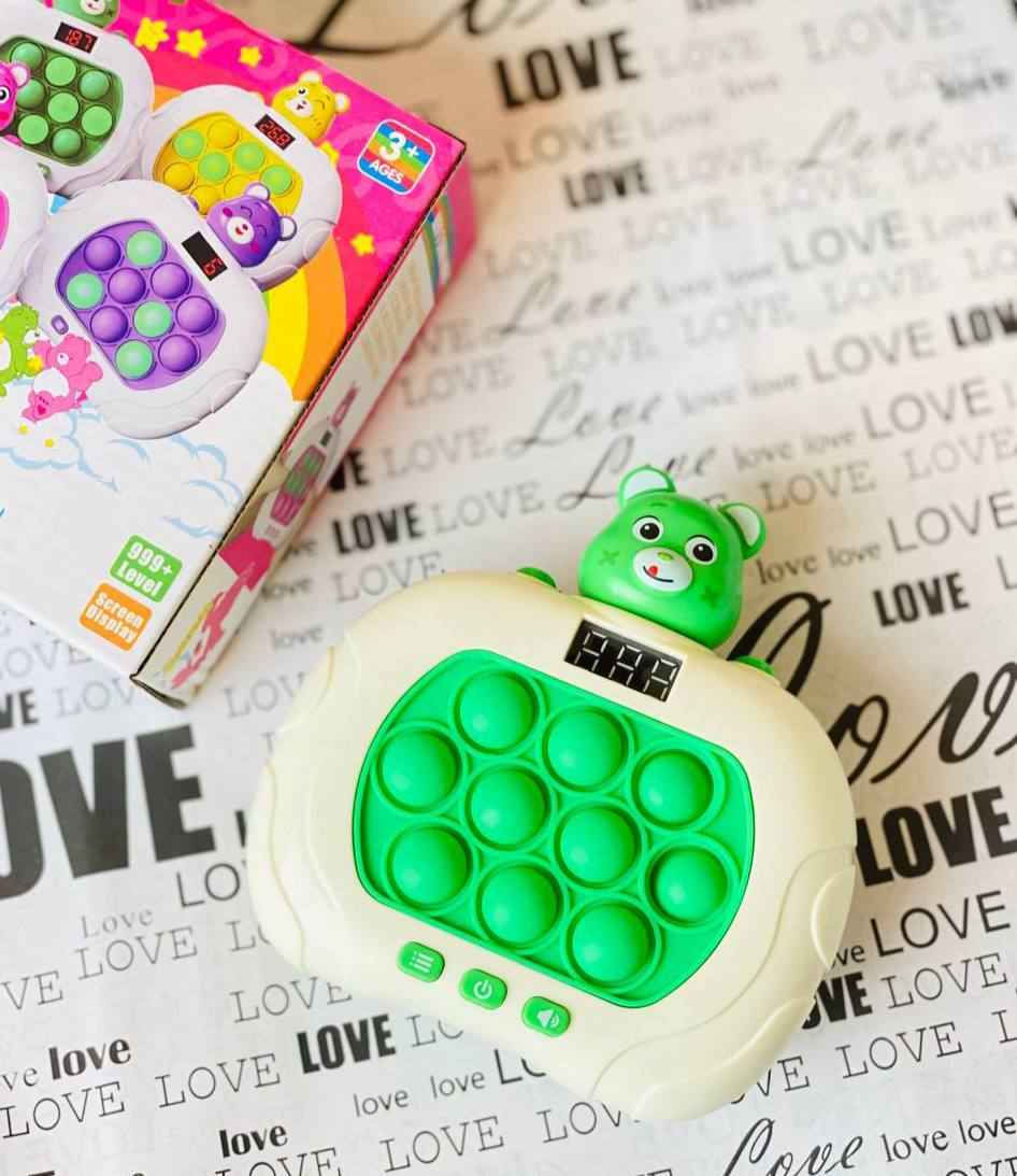 V3 QUICK PUSH 
لعبة بوب ايت الجديدة الضوئية الالكترونية متوفرة بكثير من الاشكال 📢😍

❤️ الشاطر الي راح يوصل للاخير 👍
❤️ لعبة مسلية وممتعة للكبار والصغار 
❤️ لعبة البوبيت الالكترونية الجديدة 5*1
❤️ تقوم فكرتها على تتبع البوب ات المضيئة باقصى سرعة و بالتسلسل الصحيح
❤️ لها اكثر من طريقه للعب بمراحل مختلفة من السهل الى الصعب..
❤️ مصممة للكل تبدأ من عمر 3 سنوات واكثر 
❤️ لعبة مثالية مع 5 أوضاع وضع الاختراق وضع الذاكرة 
❤️ تعامل مع 30 مستوى قابل للتعديل تذكر وقم بإزالة الفقاعات المضيئة بسرعة للتقدم.
❤️ لعبة حسية من خلال الضغط على الكرات🔵🟢
❤️ مفيدة لحالة التوحد لدى الاطفال 🙍🏻‍♂️🙇🏻‍♂️
❤️ كما يمكن قضاء وقت ممتع بها طفلك 👶🏻
❤️صوت وضوء ممتع تعمل على البطارية #الاصلية
 
🚘يوجد خدمة توصيل لجميع  محافظات العراق بغداد, العراق


**إذا كنت صاحب هذا الإعلان وتريد حذفه لأي سبب، رجاءا أرسل رسالة إلى الدعم الفني**