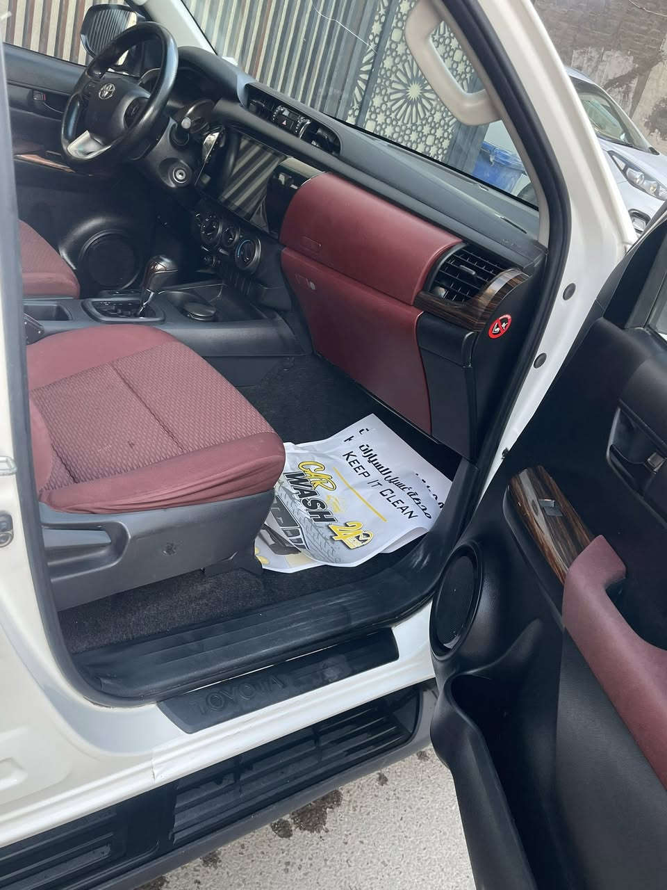 هايلوكس ساز فور ويل موديل 2022
هايلوكس فور ويل موديل 2022 رقم بغداد بسمي 
كير اوتماتيك مكفوله من الصبغ بيه مكانين بارد  ماشيه 150 الف مكانه. بغداد حي الجهاد  السعر 290 او بيه مجال 
***********
