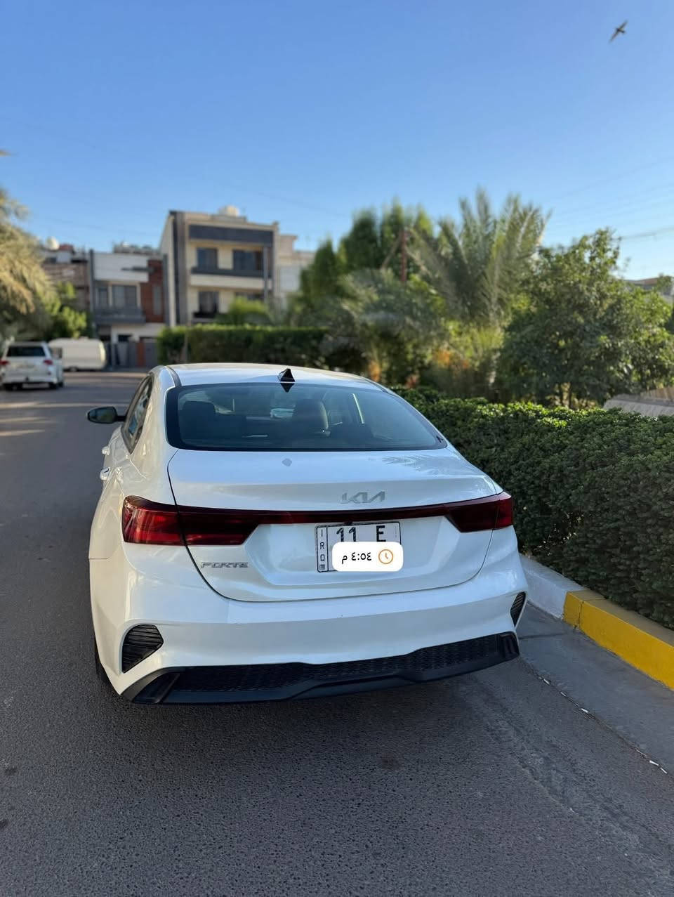 للبيع كيا فورتي 2022 الشكل الجديد وارد امريكي حادثها خلفي  موجود صور الحدث و السونار السياره جديده ما بيها اي نقص 
تخم تاير وصدر وحدادية كله شركة محرك 2000دوش المرغوب 
ماشيه 65الف ميل السياره رقم بغداد الانكليزي باسمي شرط التحويل السعر 155$ بيها مجال للشراي مكاني بغداد_حي الحسين قرب مطار بغداد *********** اتصل
