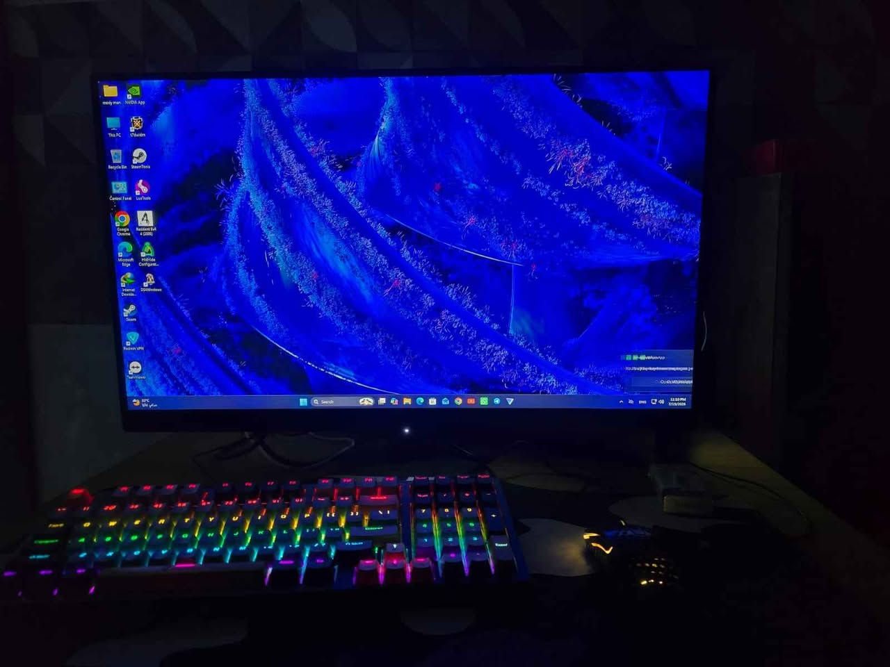 تحيه طيبه للجميع 
مكلف بالنشر حاسبه كامله للبيع 
السعر 875  الف مع كامل الملحقات

CPU R5 3600 6CORE 12 THERADS 
COOLER CPU AMD STOCK 
M. B B450M AM4 DDR4
GPU RTX 2060 6GB ZOTAC GIMENG 
RAM 8X2 16GB DDR4 3200MHZ FURY 
M. 2 512 GB SAMSUNG 
POWER 600W PLUS 80 BRONZE
CASE BLACK X 4 FAN ARGB HEROGEAR 

MONITOR 27 INCH IPS GAGBAYTE 
1920X1080 180HZ 
1MS HDR 

مع ماوس كيمنك RGB وكيبورد كيمنك  RGB
نوعيه جيده جدا 

استخدام ما بيها شهر كل القطع نضيف 
والضمان الي تريده حاضر بي 

مكاني موصل توصيل موجود 
للتواصل *********** واتسب موصل, نينوى

