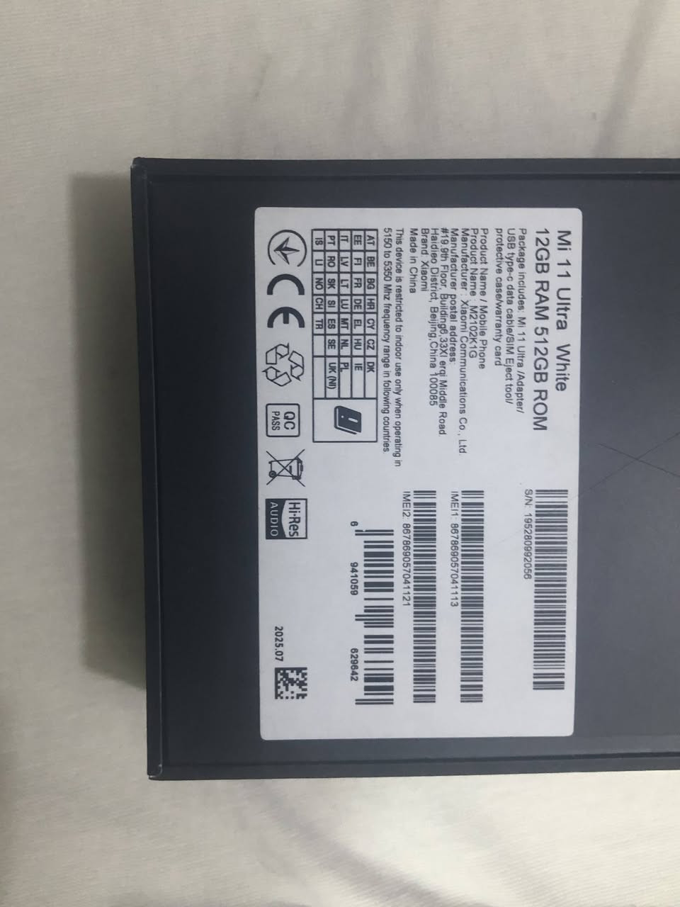 اخوان شاوميm11الترا ذاكره 512 عشوائيه 12 جهاز زلغ واحد مبي  نضيف اخو الجديد تجي تشوف بعينك النضافه


**إذا كنت صاحب هذا الإعلان وتريد حذفه لأي سبب، رجاءا أرسل رسالة إلى الدعم الفني**