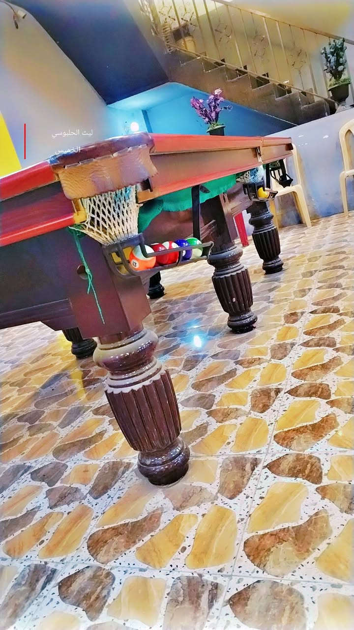 ميزين بليارد للبيع نظافة فول العنوان الانبار الكرمه للاستفسار واتساب ***********
