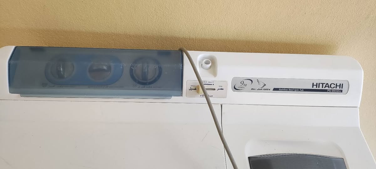 للبيع غساله هيتاشي اصلي شغال غسل وتنشيف شرط مال البيت
السعر 100 الف وبيها مجال

عنوان برطلة  

***********
