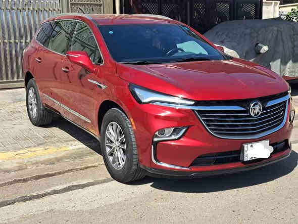 فخر الصناعة الامريكية 

بيوك انكليف بريميوم موديل 2024

ماشية 34الف  كيلو

لون احمر

محرك 6سلندر 3600 VVT

كير دكم 9نمر 

بصمة تشغيل + ابواب 

مقاعد جلد + تدفئه وتبريد + كهرباء+ مساج

شحن واير لس 

داتو شو عرض بالجامة الامامية 

خزن ميموري 

شفتات بالمقود 

تحكمات جميع الجهات 

5كامرات 

رادارات جميع الجهات 

تركن ذاتي

حساس امامي 

لايت زنون عالي ناصي + لد نهاري ليلي 

مري شفط 

تشغيل عن بعد 

اشارة ترحيب 

صندوك كهرباء 

مقاعد منفصلة 

تبريد 3قطع 

فور ويل 4×4 

وبعد بية هواي مواصفات 

السيارة اقتصادية بالوقود 

تبريد ماشاء الله تمشي توكف ميفصل وثلج 

السيارة وارد امريكي 

حادثة موضح بالصور تبديل بابين يمين وصبغهم  

رقم بغداد 

السيارة شركة GMC

مكينة والكير والحدادية والكهربائيات مال ترافلس 

السعر 275ورقة وبية مجال حق الجية 

بيع فقط 

مكاني بغداد للاستفسار اكثر ***********
