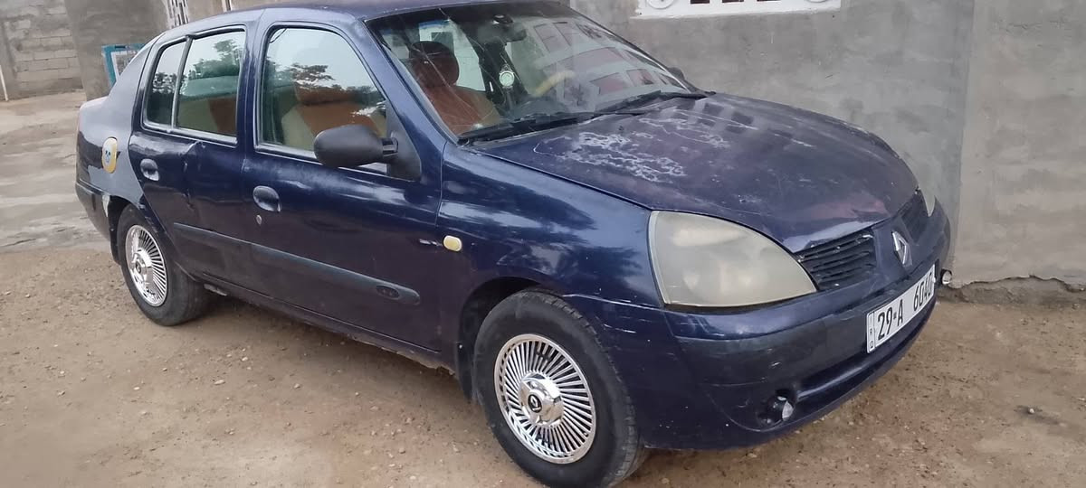 رينو كليو 2006كير ومحرك كورله  رقم واسط وسنويته بسمي ول29تنتهي مكاني ديالى ***********
