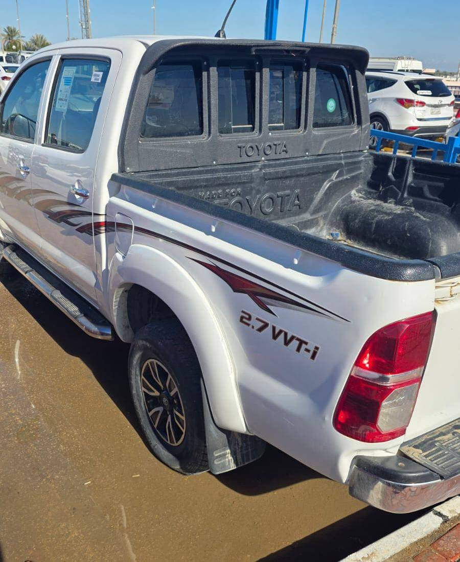 بيكم هايلوكس 2014 كفالة عامة 
فور ويل كير عادي
حجم المكينه 2700
تحويل ثاني يوم
رقم سليمانيه

رقم صاحب سيارة
***********
