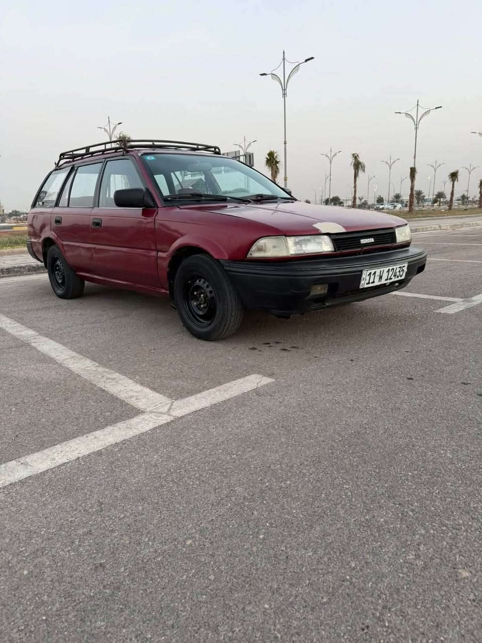 سلام عليكم
كورلا موديل 1991 ستيشن رقم بغداد بأسمي سنويه جديده وهزه جديده و رقم إنكليزي كامله سنويه لسنة 2031

سياره مكينه كير مكفوله و تخم تاير يسره بلاد 

السعر 45 قفل 

مكاني كربلاء 

***********
