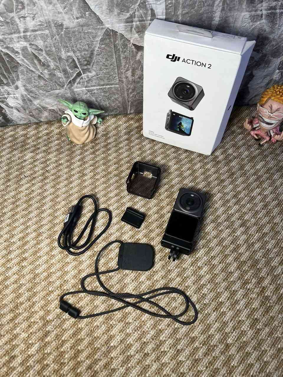 DJI ACTION 2 4K شاشتين
قطعه نظافه 100/100 كل ملحقات كامله السعر والتفاصيل خاص ***********
