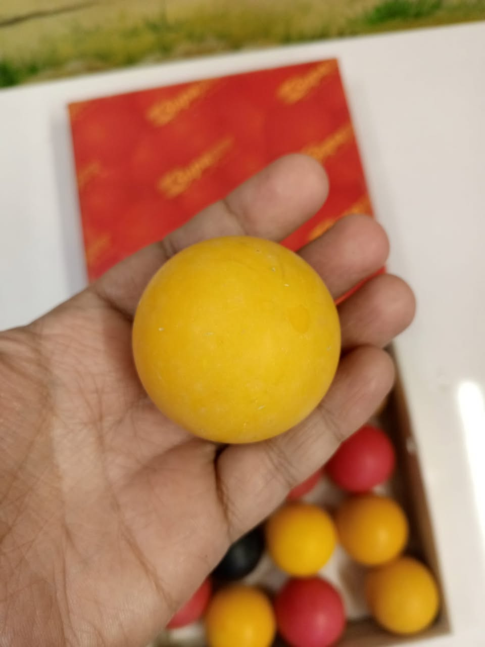 14 كرة بليارد قديمة سعرهم 20 الف
بالة انكليزي
.
#شلعة


**إذا كنت صاحب هذا الإعلان وتريد حذفه لأي سبب، رجاءا أرسل رسالة إلى الدعم الفني**