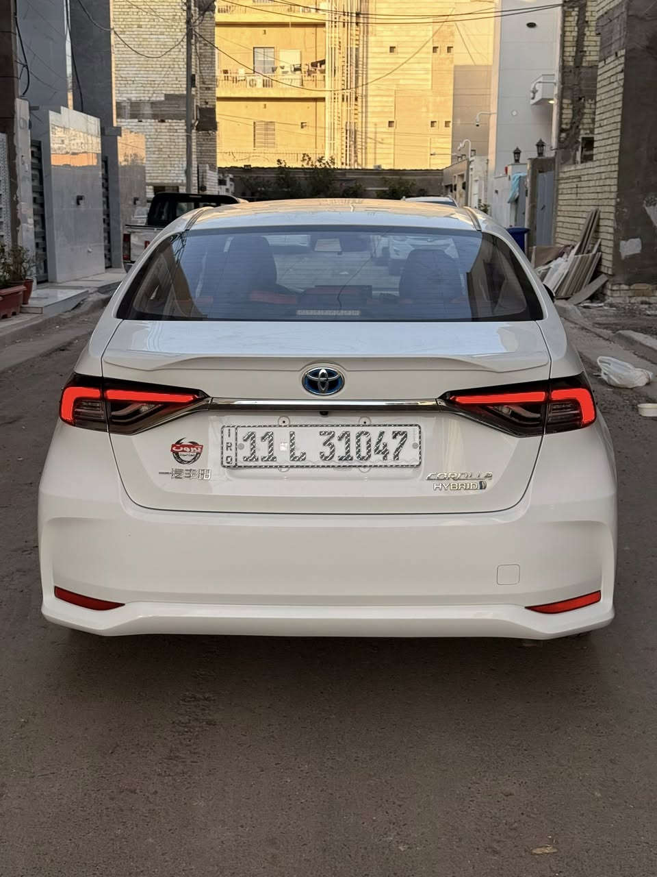 كـورلا 2023 خليجي
بصمة تشغيل + أبواب 
فتحة سقف 
كشنات جلد احمر
محرك 1800 هايبرد 
سايد بريك بصمة
اوتو هولو
رادارات + كامرة خلفية 
ويل كب كروم
شاشة دجتل 
قطعتين تبريد 
لايت زينون + لد نهاري
وباقي مواصفات المعروفة 
ماشية 7كم اخت الزيرو بدون نقص 
كفالة عامة من البارد والصبغ والتبديل
رقم بغداد الجديد تحويل مباشر
العنوان بغداد الدورة 
السعر 142$ مجالها بسيط حك جية فقط 
شراي اتصل وتدلل (***********‬)
