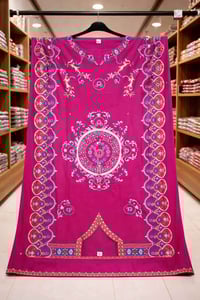 ٤ قطع ب١٥ مع توصيل الرابعه هم وردية مكرره  دراعه رمضانيه كشمير تلبس حت...