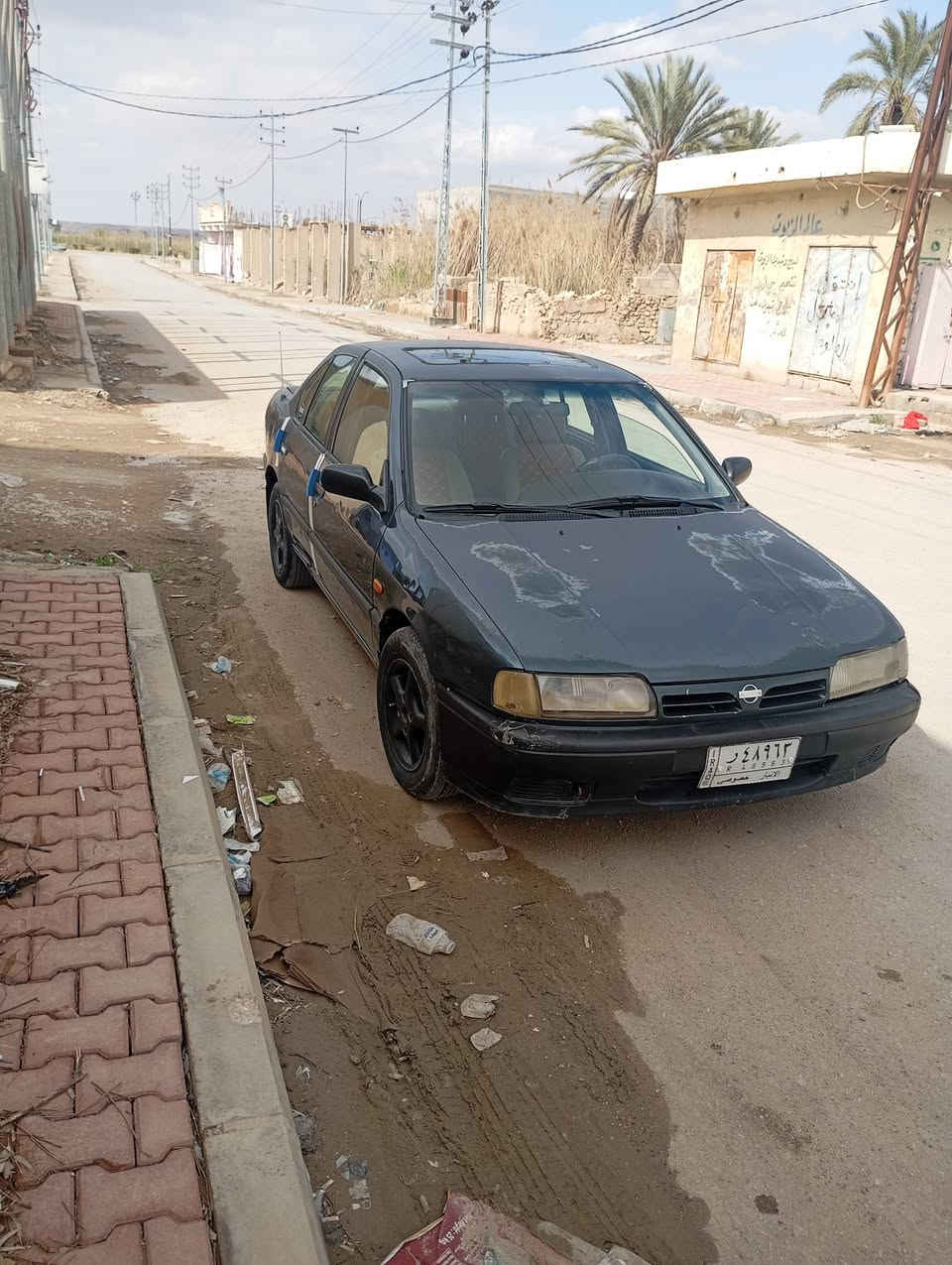 السلام عليكم من رخصه الادمن للبيع نيسان بريمره موديل ٩٣ محرك ١٦٠٠ كبريتر بلادي قطاره بالبنزين كير عاد محرك كير صدر تخم تاير باتر جديد  بدون خياس سنويه إلى نهاية ٢٨ تحويل مباشر سياره جاهزه من كلشي سعر ٣٥ وبيها مجال المكان القائم موجود فيس وتساب اتصل وتدلل ***********
