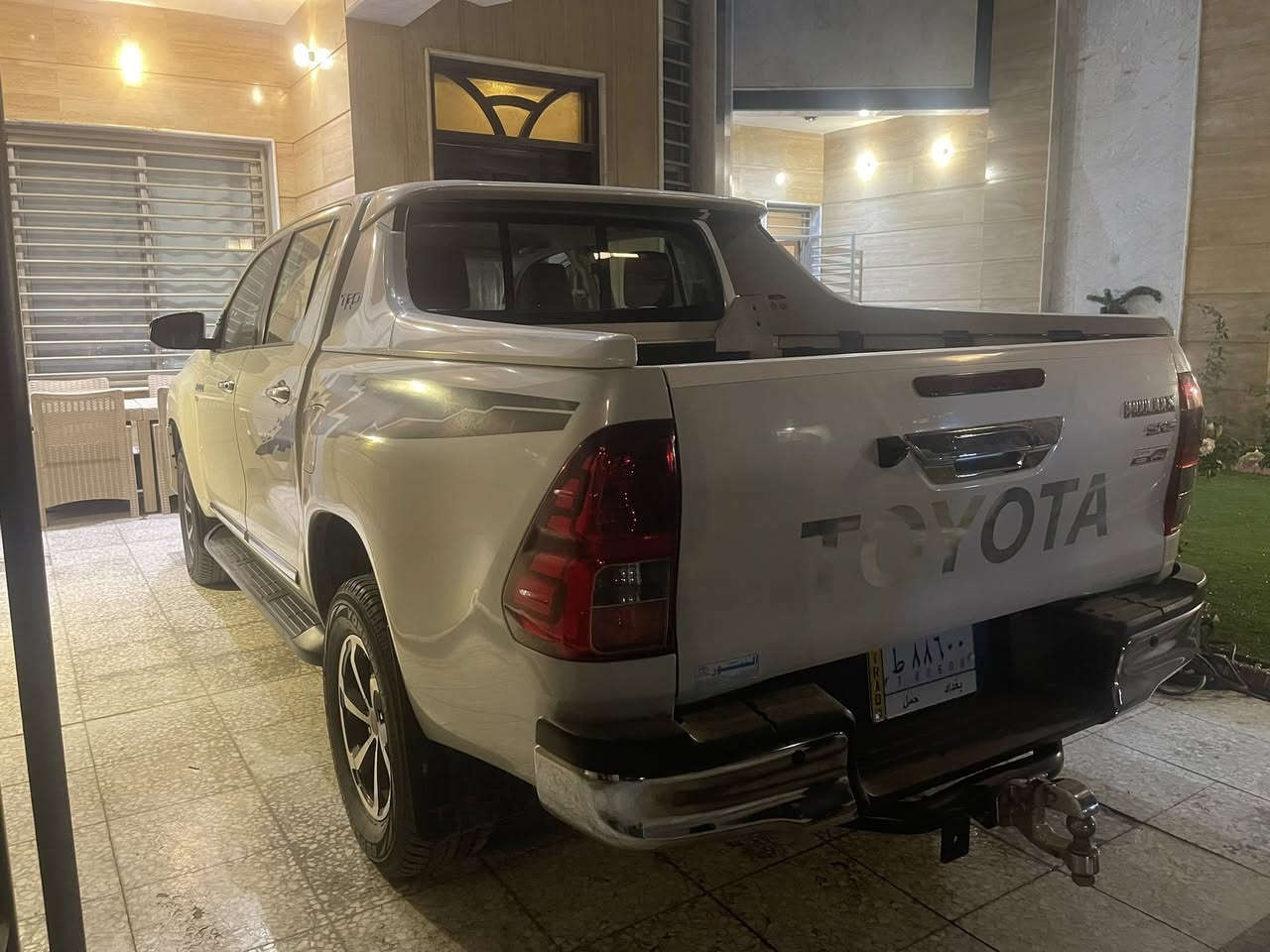 للبيع تيوتا هايلوكس 2020 سعودي اصل ام المنفاخ 6سلندر TRD رقم بغداد مميز بسمي تحويل مباشر ماشيه 73 ألف بوضع الزيرو على ايدي من الشركه مكفوله من الصبغ والبارد والشخط والجكه سعرها 335 وبيهه مجال لشراي مكاني بغداد العامريه الاستفسار ‭٠٧٩٠ ١٦١ ٥٠١٤‬
