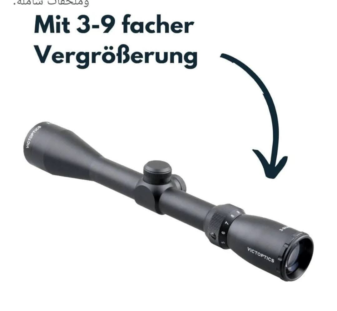 منظار باله اوربي جديد غير مستخدم Victoptics OPSL20 B3 3-9x40 ، للرماية الهوائية، والصيد، مزود بواقي للهدف،مقاوم الصدمات ولارتجاج   وللضباب


**إذا كنت صاحب هذا الإعلان وتريد حذفه لأي سبب، رجاءا أرسل رسالة إلى الدعم الفني**