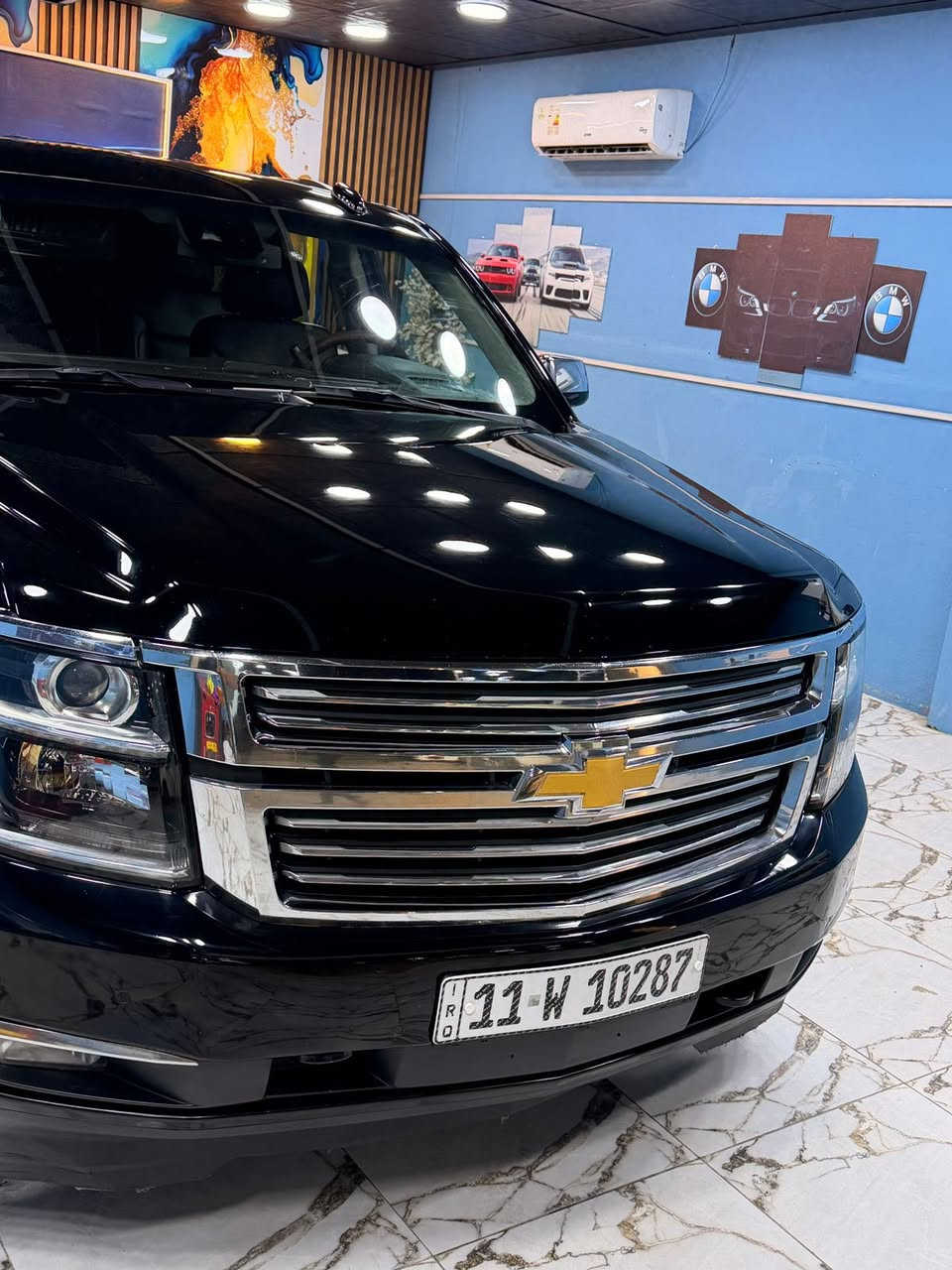 السلام عليكم 
من رخصة الآدمن 
تاهو 2018 للبيع خليجي Premier مكفولة السعر 380 وبيها مجال قليل 
المكان كربلاء 
للاستفسار / ***********
