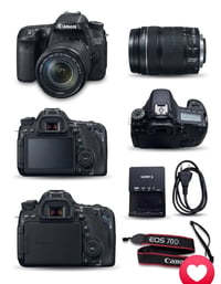 كانون EOS D70 • عدسة 18-135 • نظيفه