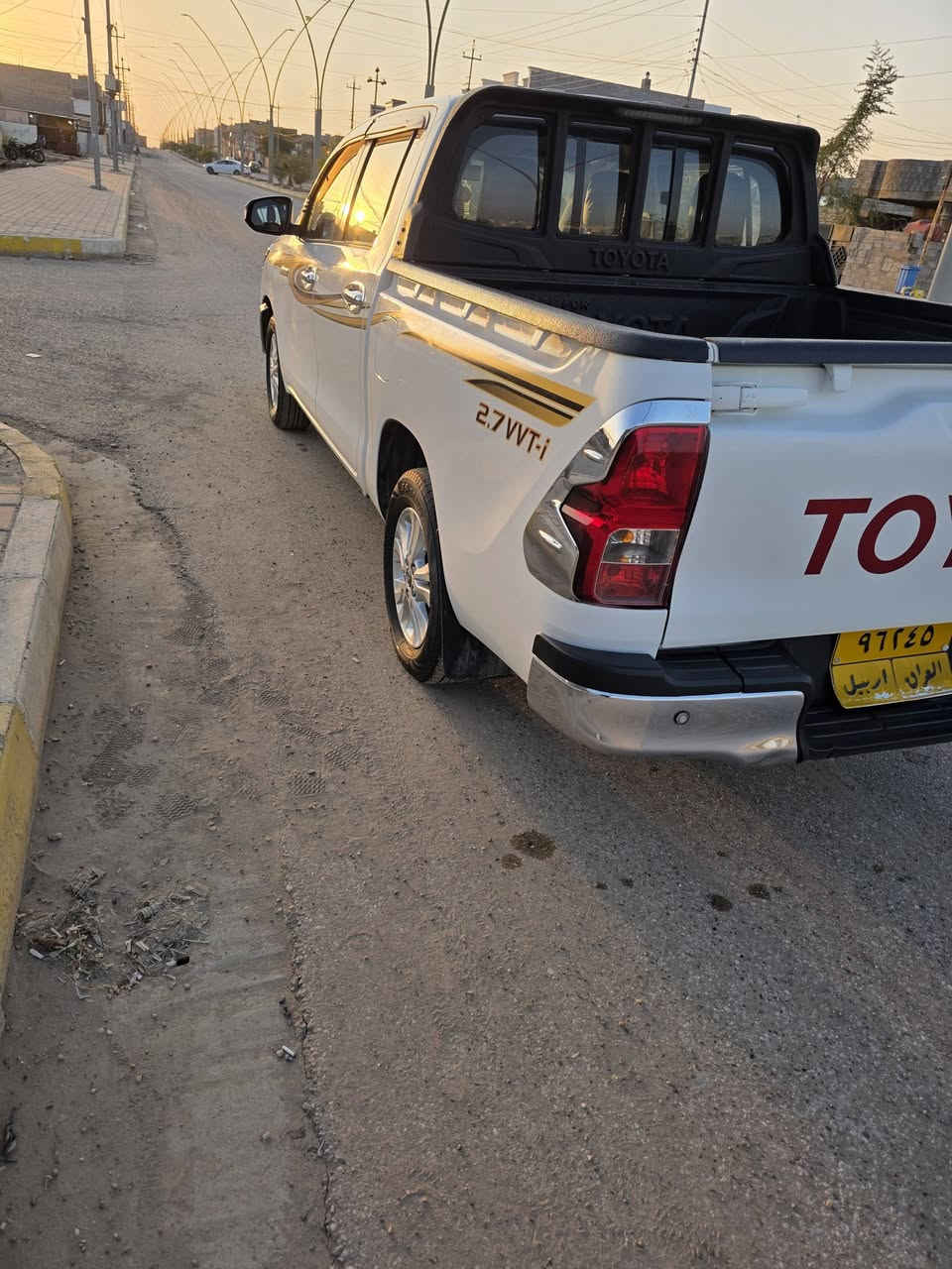 السلام عليكم
بيك اب تيوتا 2016 رقم اربيل مكفول من صبغ ومحرك وكير وحداديه كفاله عامه الرمادي 5كيلوو
***********
